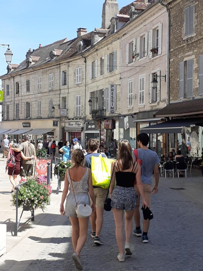 Appartement 48M2 Pour 6 Personnes Au Centre Ville Historique Avec Parking Gratuit Et Une Borne De Recharge Pour Voiture A 10 Metres Avallon Eksteriør billede